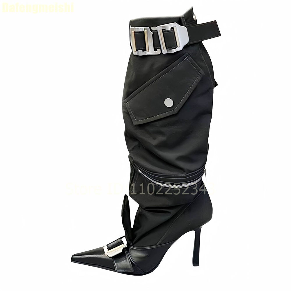 2026 Autumn Women Knee-High Bo - Women'S Fashion Boots 2025 评论和价格