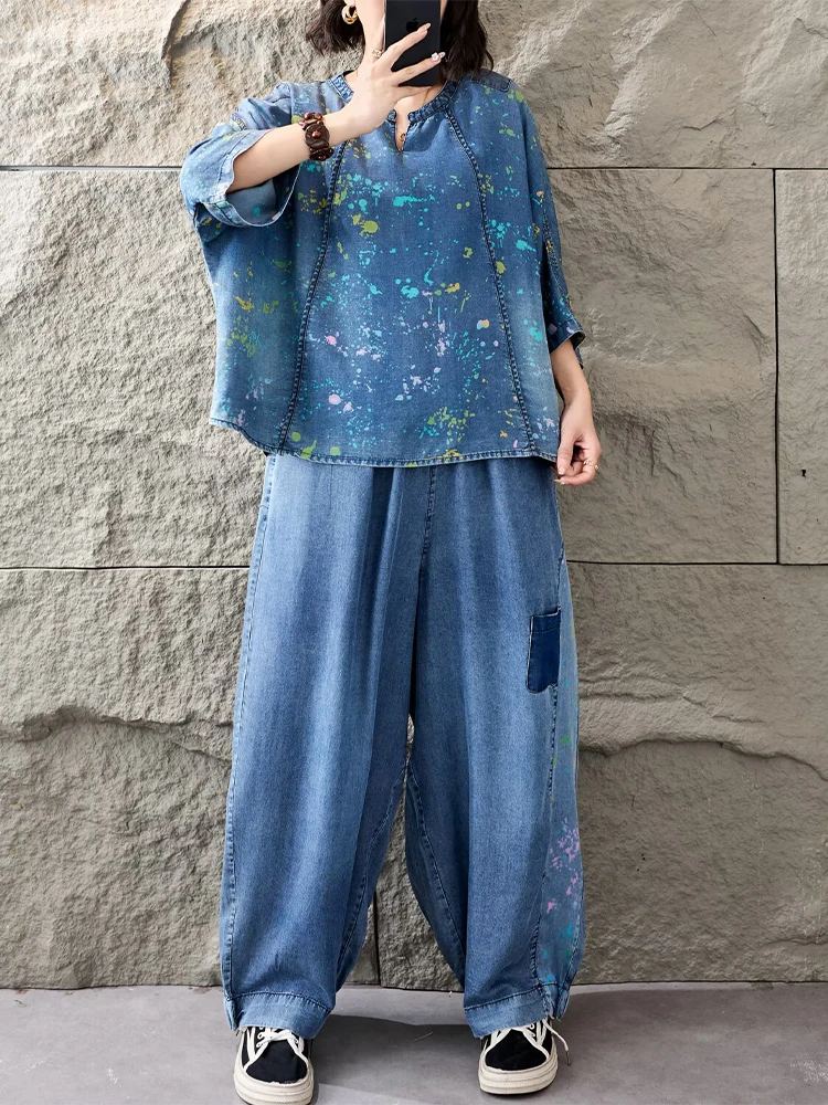 2026 Outfits Ladies Fashion T- - Women Fashion Jeans Top 评论和价格