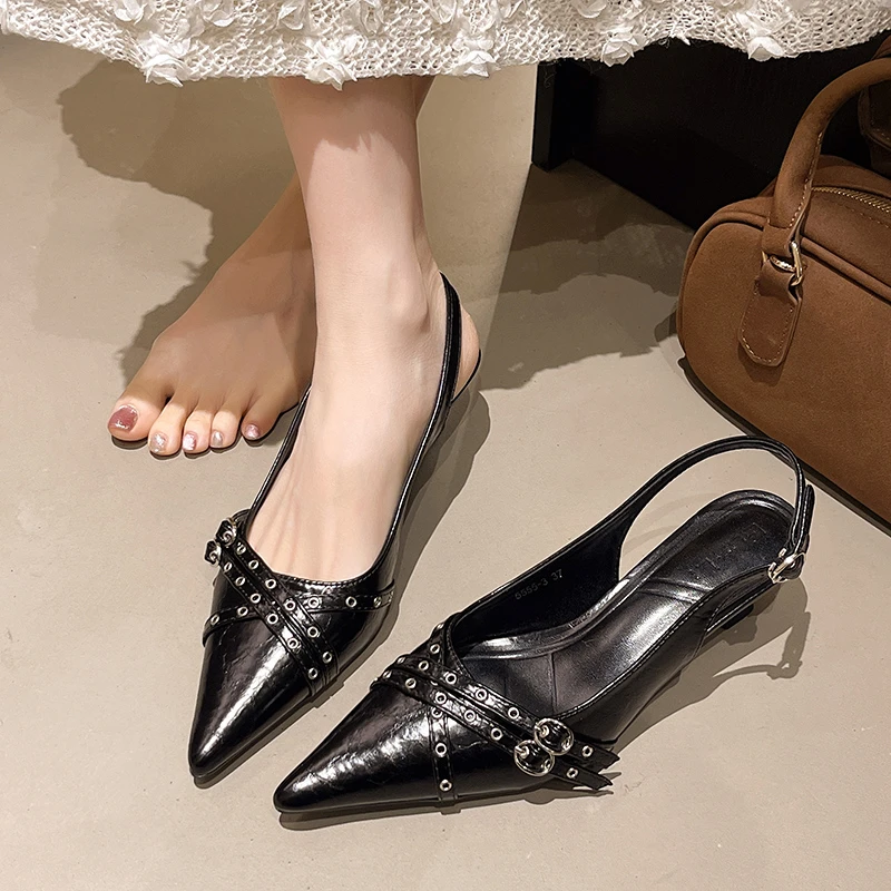 2025 New Women Pointed Toe San - Women'S Fashion Summer 2025 评论和价格