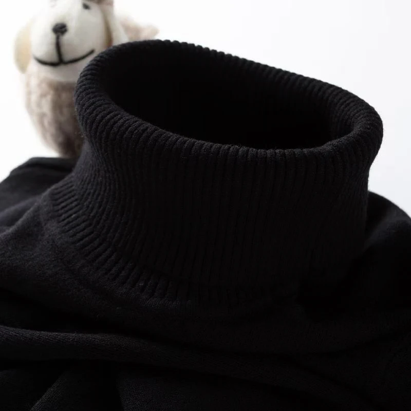 Mens Turtleneck Sweater Slim F - Ribbed Knit Sweater 评论和价格