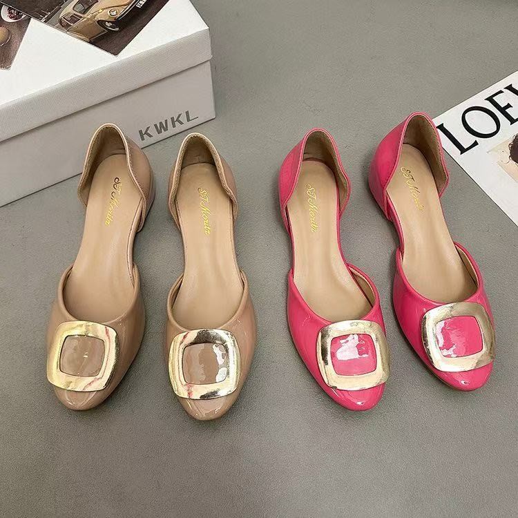 Fashion Square Buckle Hollow F - Women'S Fashion Sandals 评论和价格