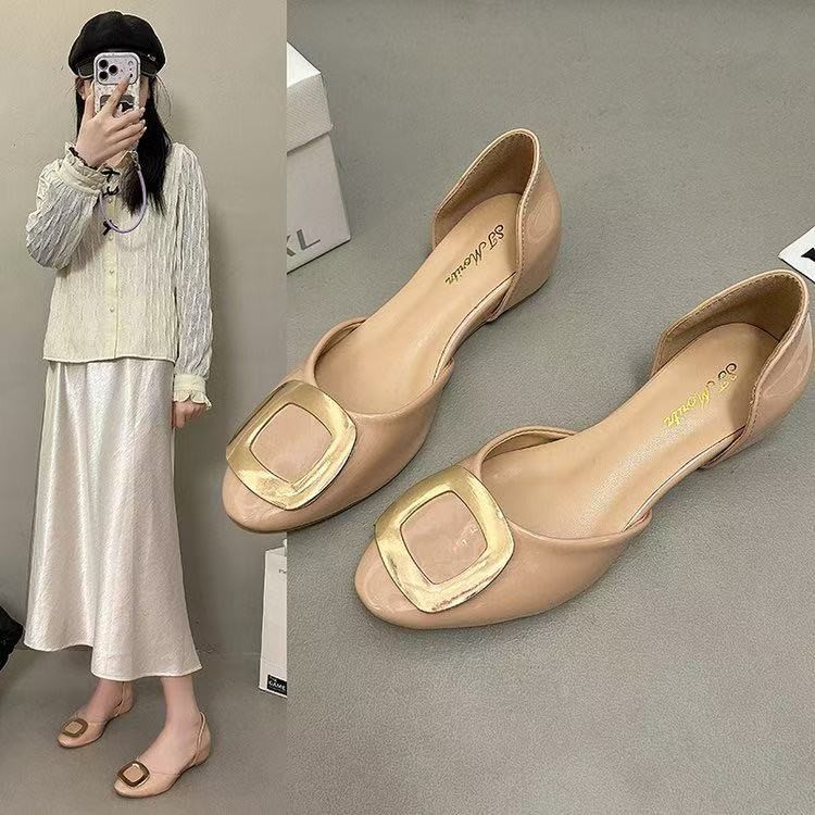 Fashion Square Buckle Hollow F - Women'S Fashion Sandals 评论和价格