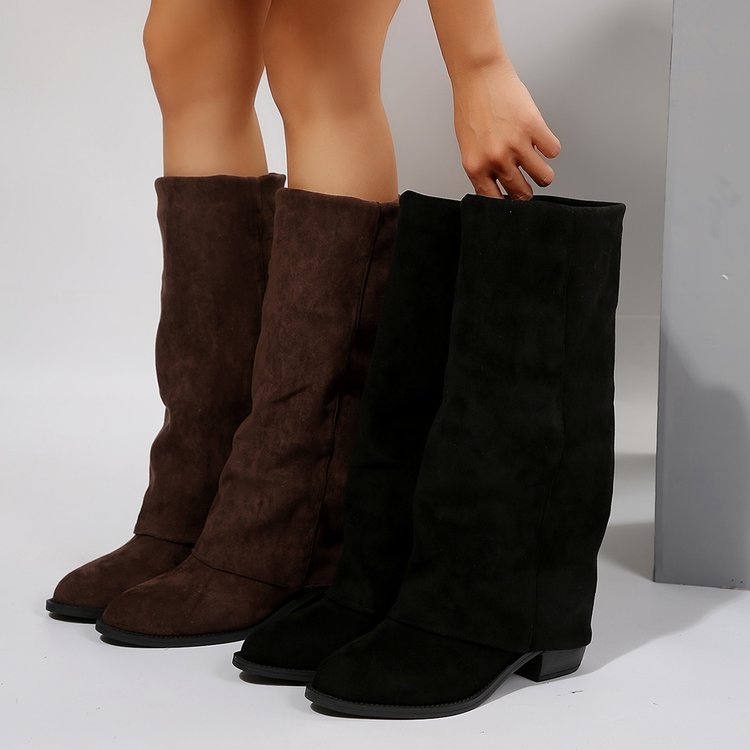 Women's Knee High Boots Autumn - Women'S Fashion Boots 2025 评论和价格