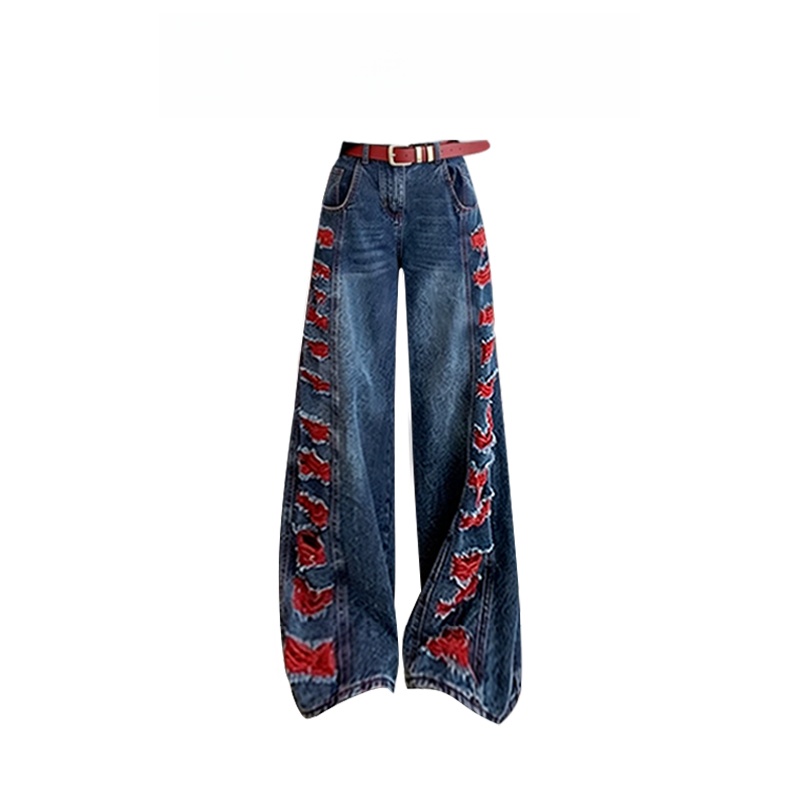 Summer New Design Letter Print - Women Fashion Jeans Top 评论和价格