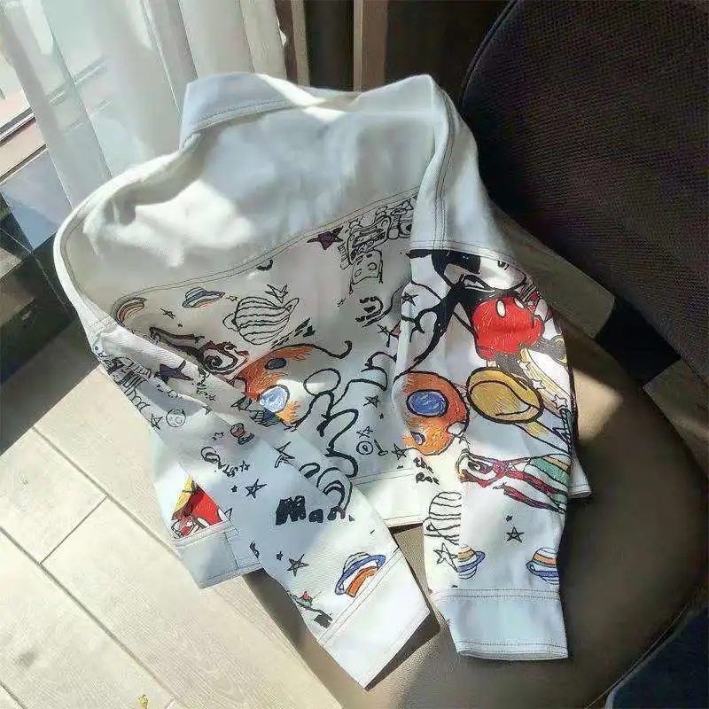 Korean Female Fashion Leisure  - Women Fashion Jeans Top 评论和价格
