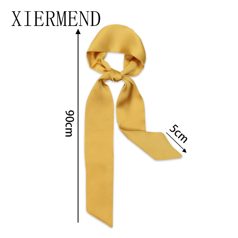 New Long Bag Scarf Women Hair  - Women Fashion Necktie 评论和价格