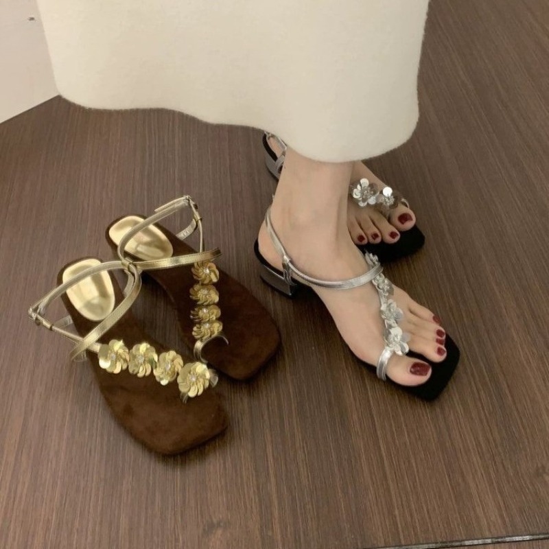 French Niche Fairy Style Toe S - Women'S Fashion Summer 2025 评论和价格