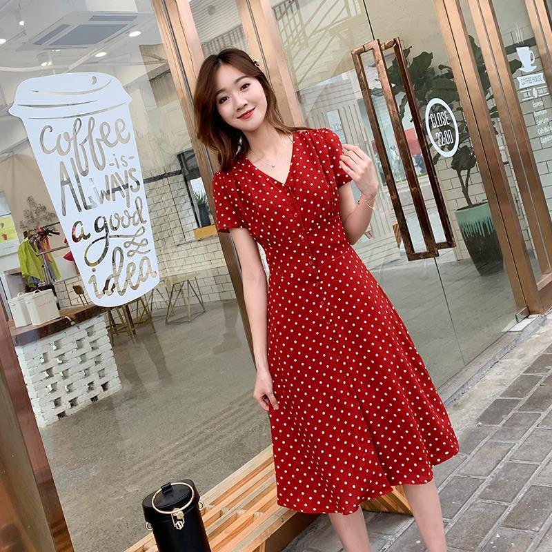 Chiffon Wrap Women Dresses Mid - Wrap Blouse Chiffon 评论和价格