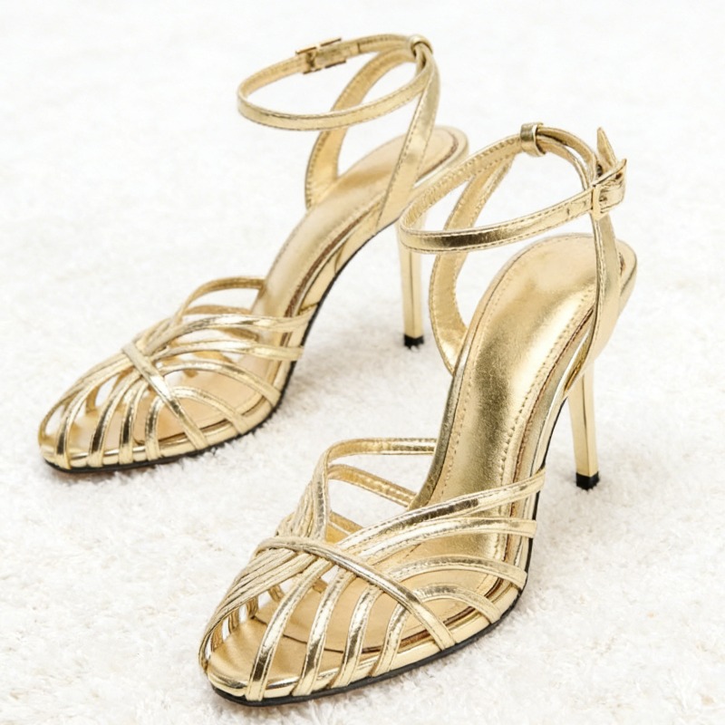 Sexy Gold Hollow Narrow Band H - Women'S Fashion Designer Clothes 评论和价格