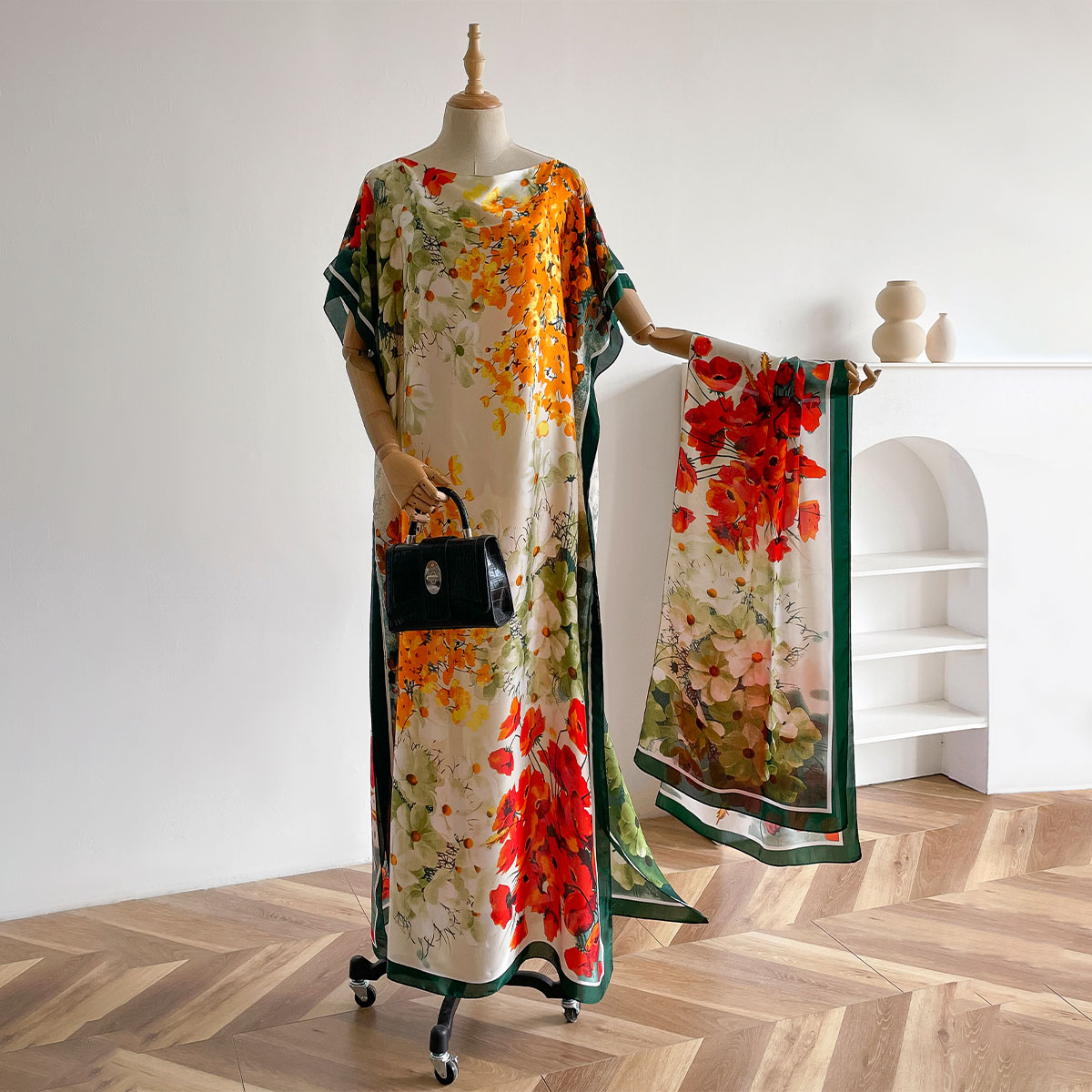 Women's Long Shawl Dubai Fashi - Women'S Fashion Designer Clothes 评论和价格