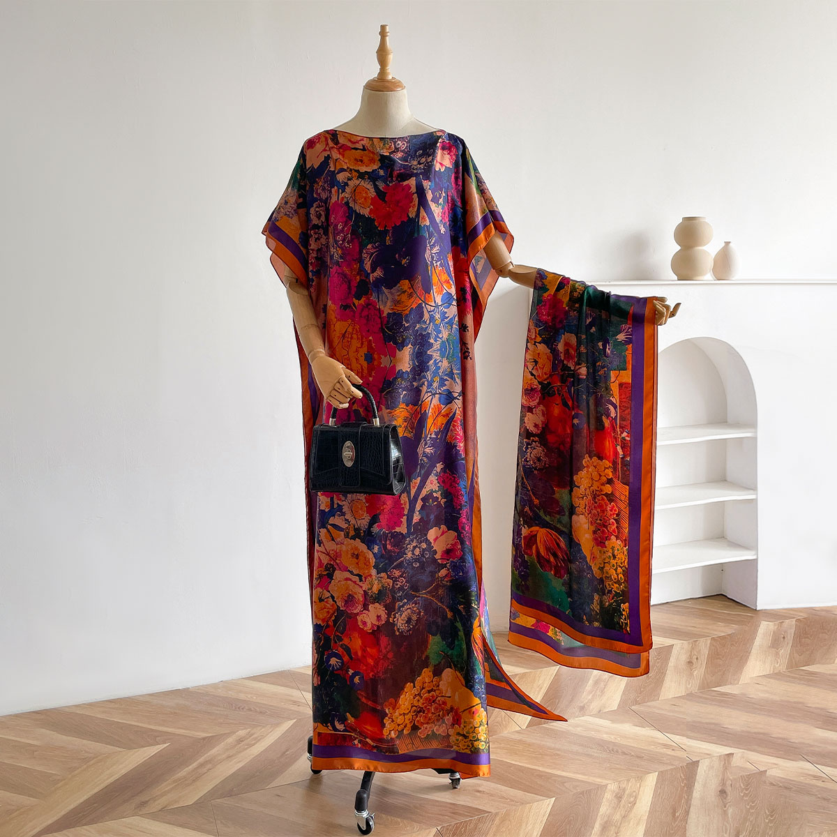 Women's Long Shawl Dubai Fashi - Women'S Fashion Designer Clothes 评论和价格