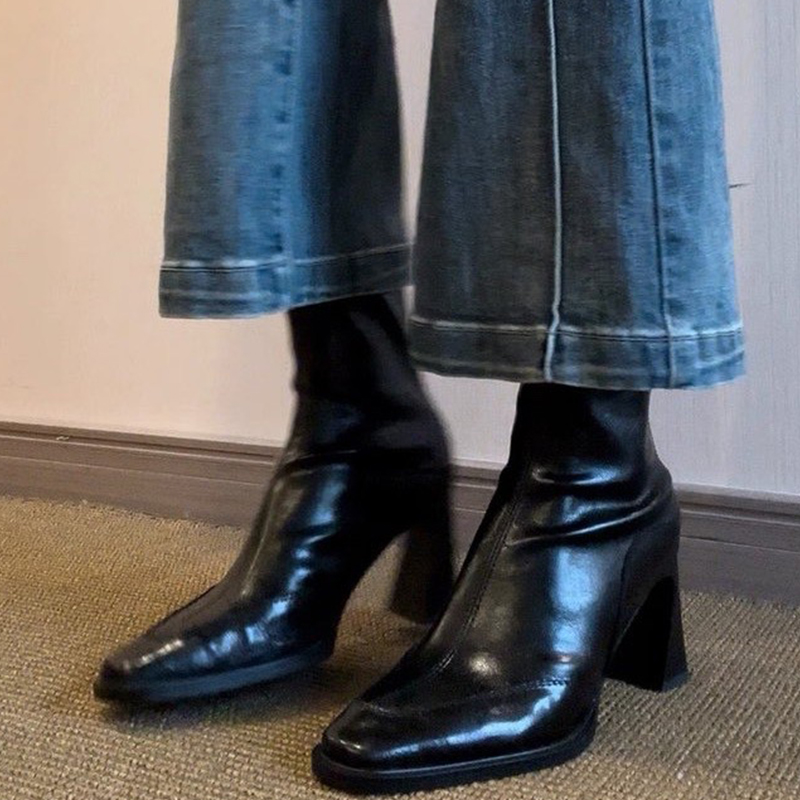 High Heels Women’s Ankle Boots - Women'S Fashion Designer Clothes 评论和价格