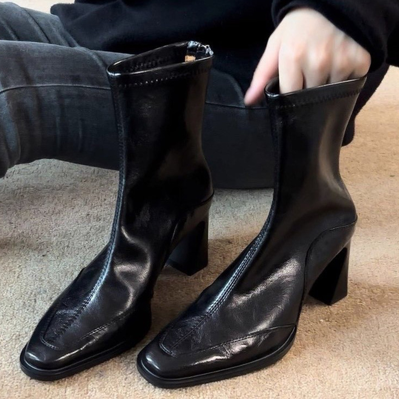 High Heels Women’s Ankle Boots - Women'S Fashion Designer Clothes 评论和价格