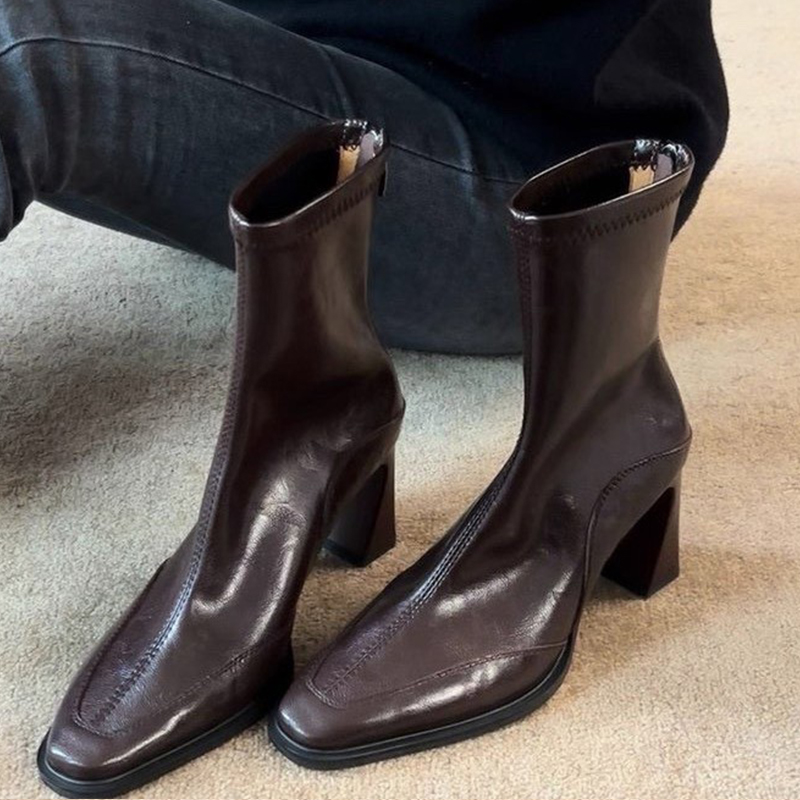 High Heels Women’s Ankle Boots - Women'S Fashion Designer Clothes 评论和价格