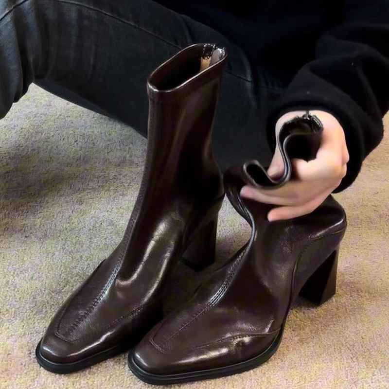 High Heels Women’s Ankle Boots - Women'S Fashion Designer Clothes 评论和价格