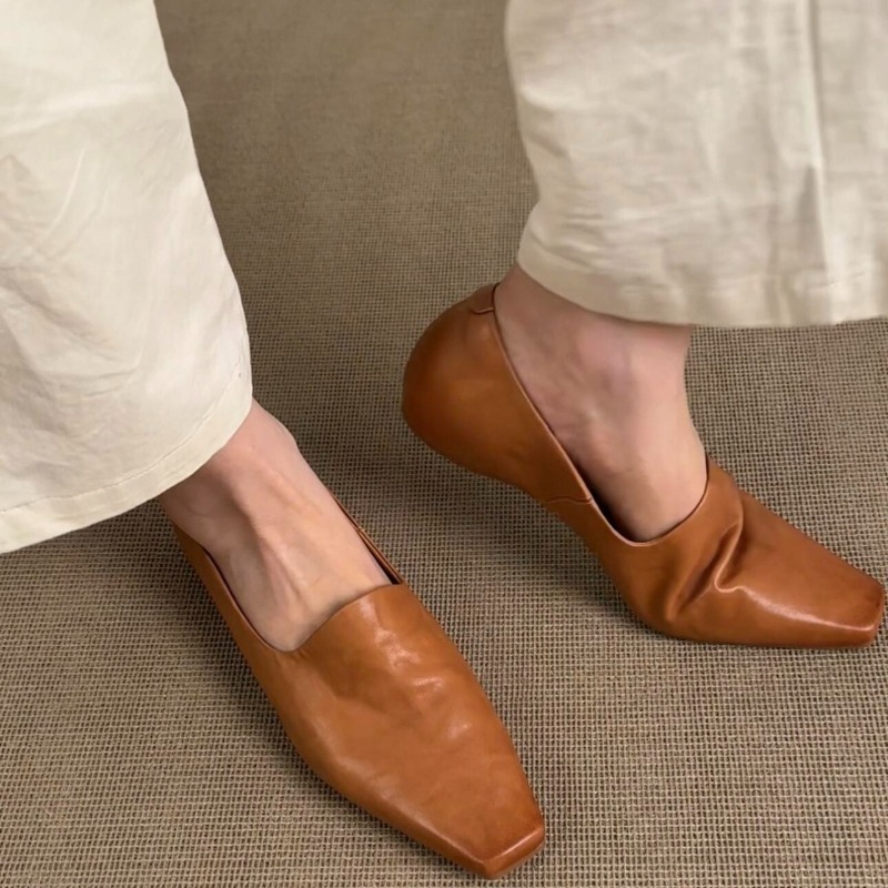 Retro Flat Loafers Women's Sli - Women'S Fashion Loafers 评论和价格