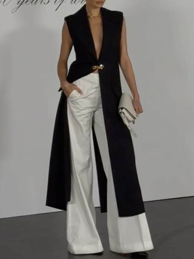 Women's Solid Black Sleeveless - Women'S Fashion Trends 2026 Spring Summer 评论和价格