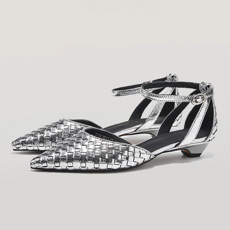 Pointed Toe Low Heels Women El - Women'S Fashion Summer 2025 评论和价格